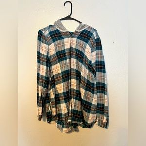 Flannel Hoodie